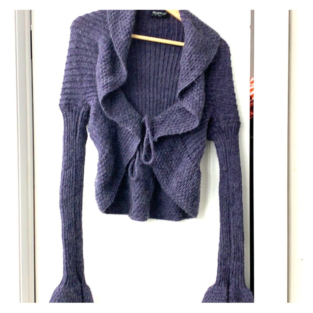 Wool and mohair Cute shrug never worn